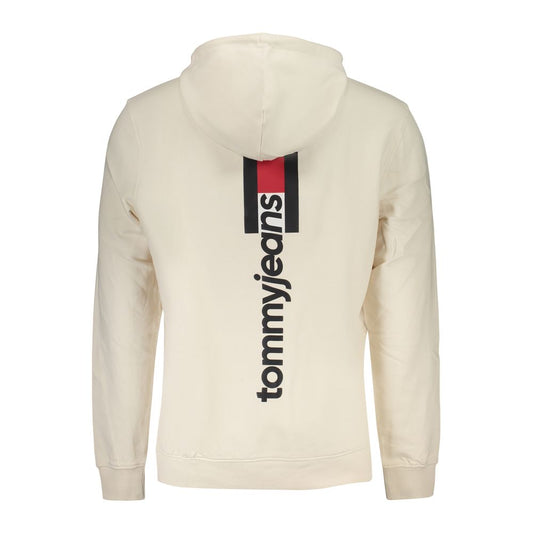 Tommy Hilfiger White Cotton Menswear Hoodie