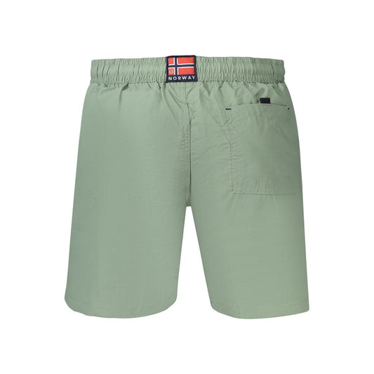 Norway 1963 Green Poliammide Men's Swimwear
