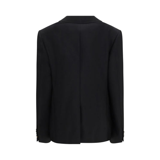 Fendi Black Mohair Blazer