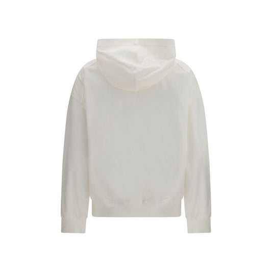 Brunello Cucinelli White Cotton Sweatshirt