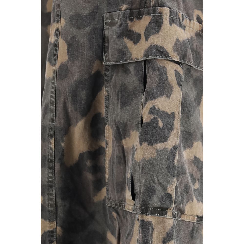 R13 Brown Cotton Cargo Pants