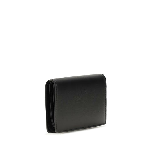Vivienne Westwood Black Calf Leather Bos Taurus Wallet