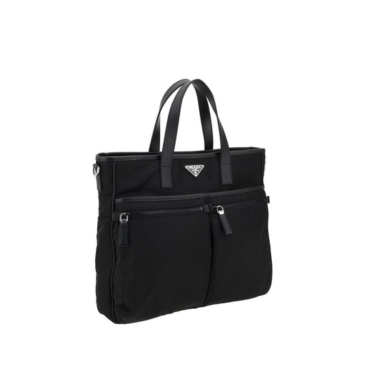 Prada Black Nylon Shoulder Bag