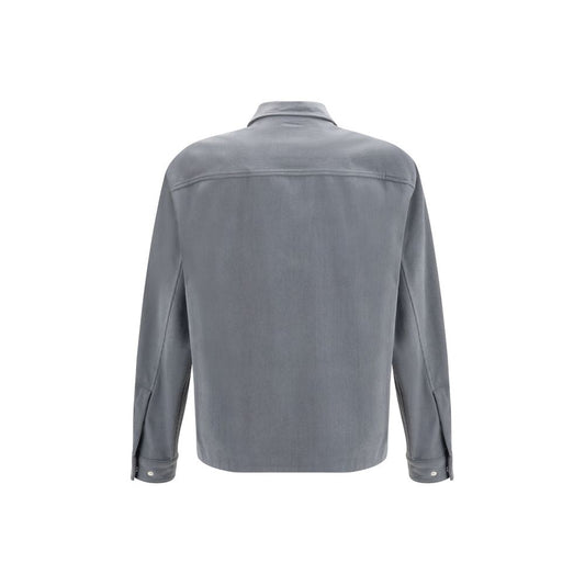 LAMINAR Gray Polyester Jacket