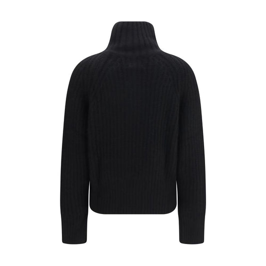 Allude Black Cashmere Sweater