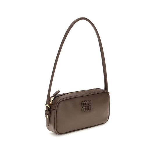 Miu Miu Brown Calf Leather Bos Taurus Wallet