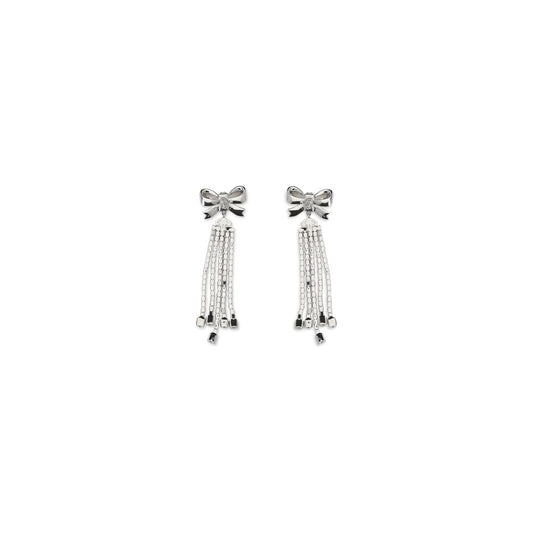 Self-Portrait Silver Brass Earrings