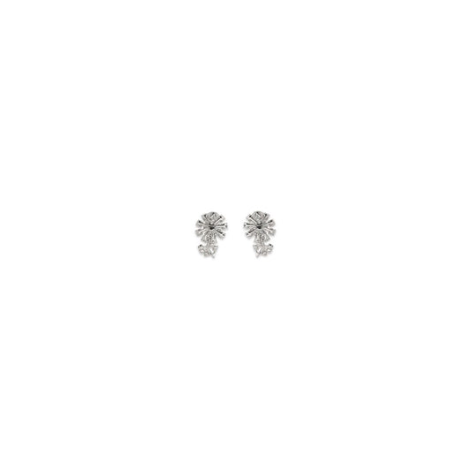 Self-Portrait Silver Brass Earrings