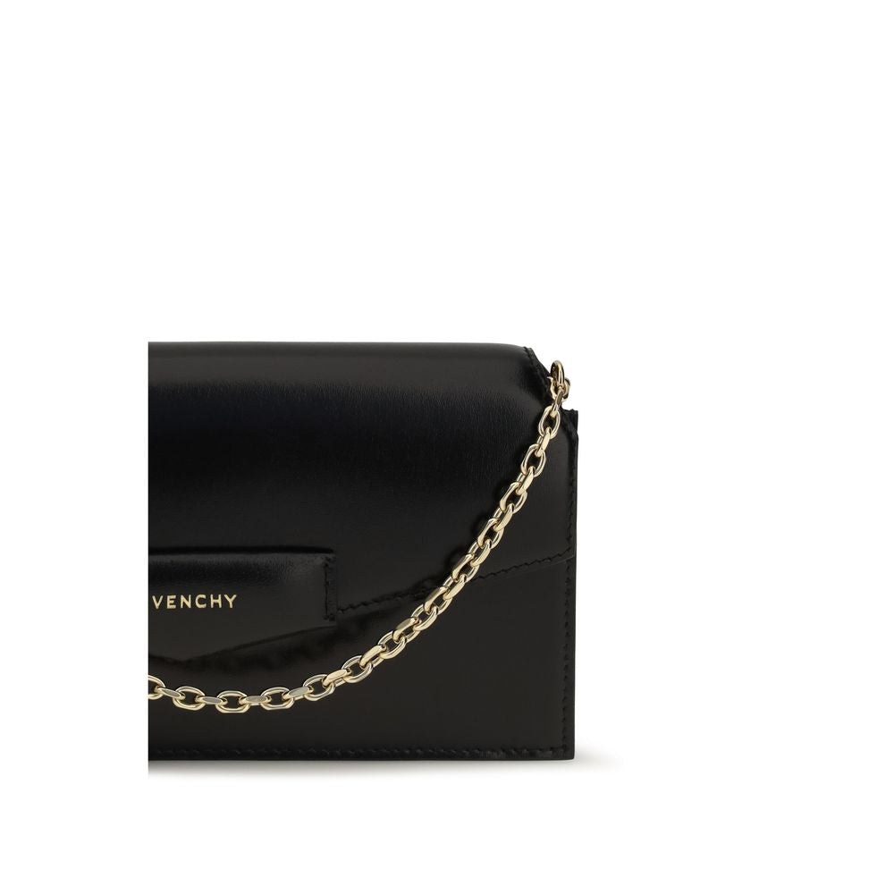 Givenchy Black Calf Leather Bos Taurus Clutch Bag