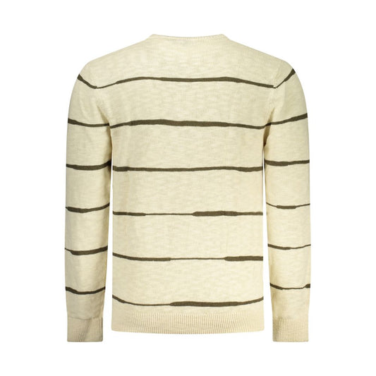 Guess Jeans Beige Cotton Men's Sweater