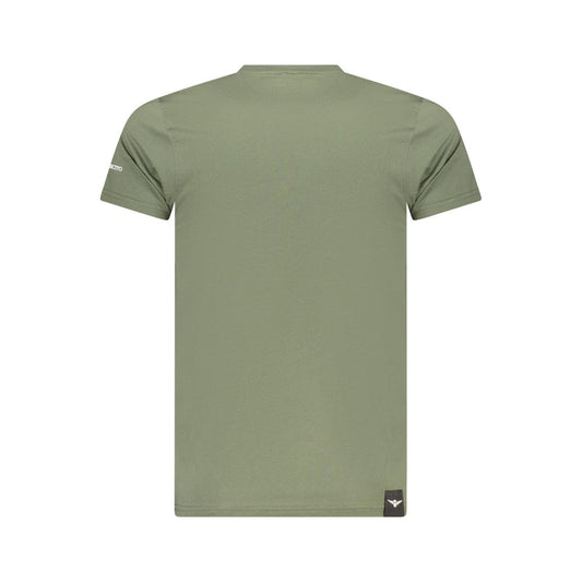 Accademia Militare Verde Cotton Men's T-Shirt