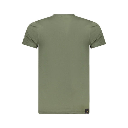Accademia Militare Green Cotton Men's T-Shirt