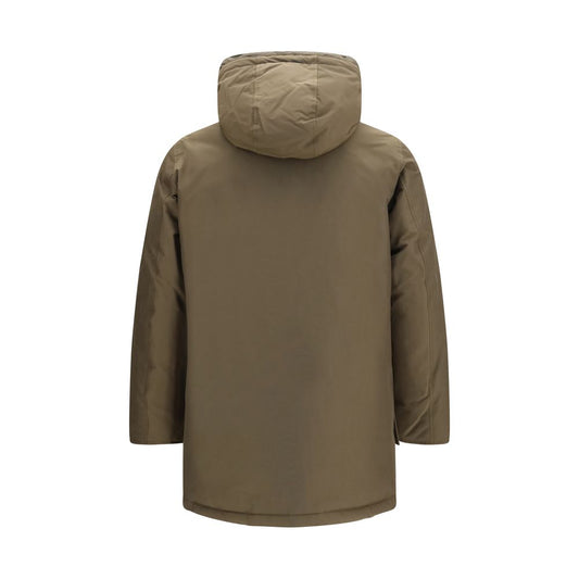 Woolrich Bicolor Cotton Parka