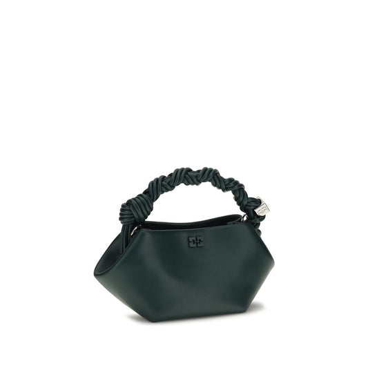 Ganni Bicolor Recycled Leather Handbag
