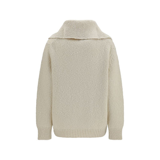 Malo Beige Cashmere Sweatshirt