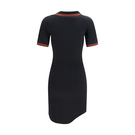 Vivienne Westwood Black Cotton Casual Dress