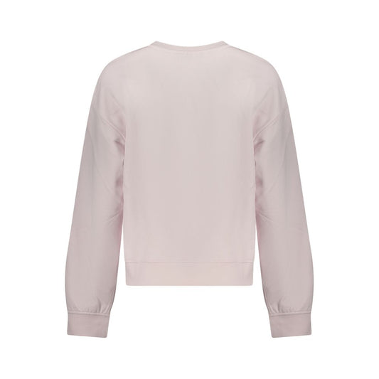 Calvin Klein Pink Cotton Women's Sweatshirt