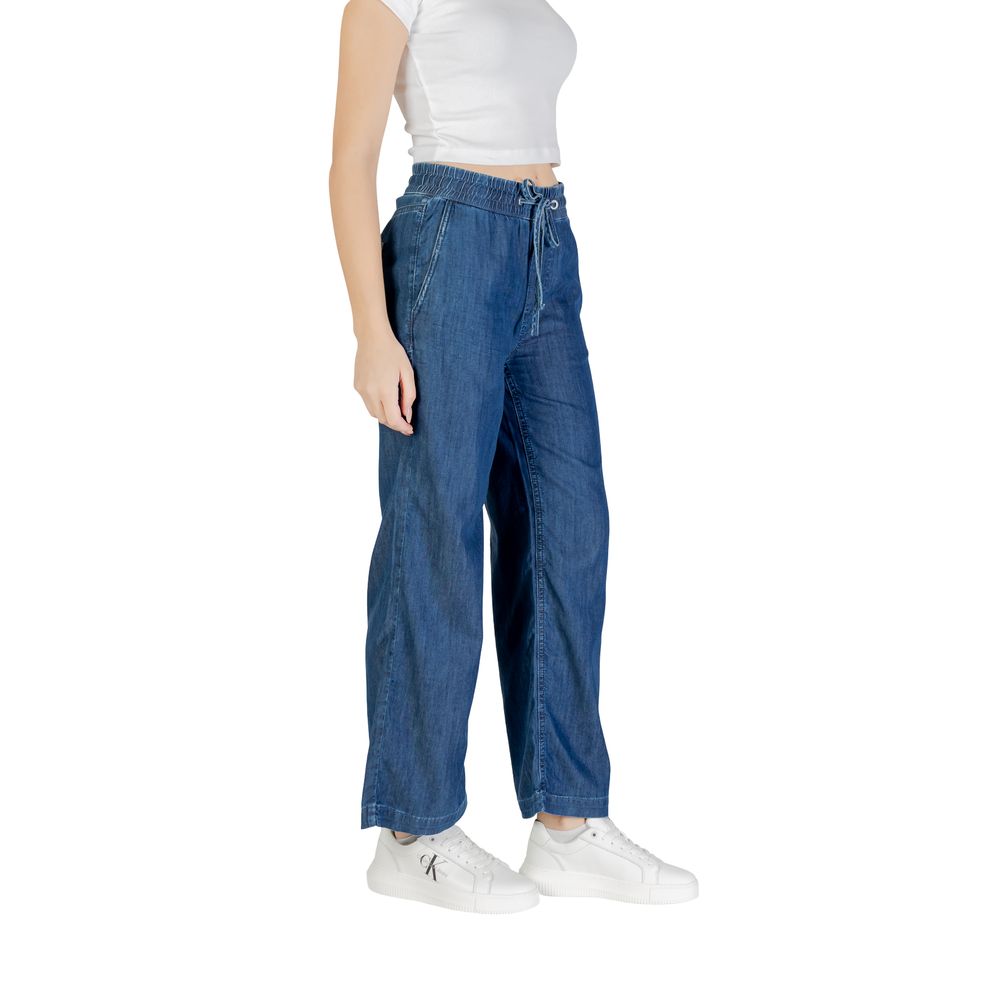 Street One Blaue Lyocell Mom Jeans