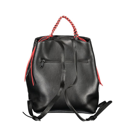 Desigual Black Polyurethane Women's Backpack