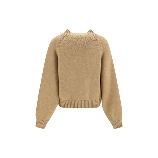 Khaite Beige Cashmere Sweater