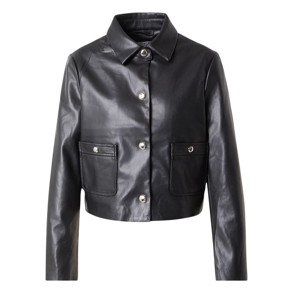 Morgan De Toi Schwarze Polyethylen-Jacke