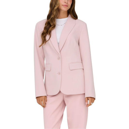 Only Pink Recycled Polyester Blazer