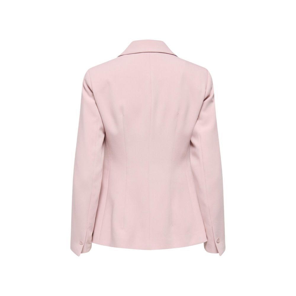 Einzigartiger Blazer aus recyceltem Polyester in Pink