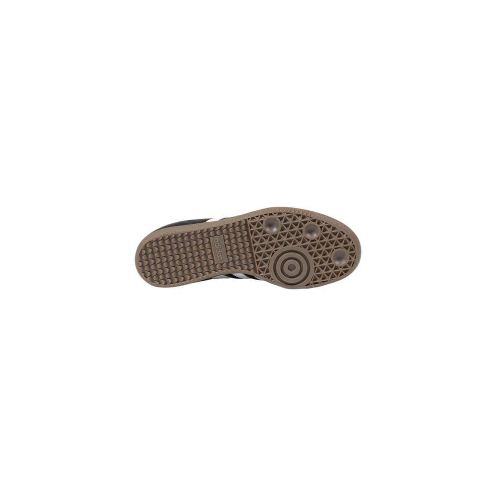 Adidas Originals Schwarze Leder-Athletik-Sneakers
