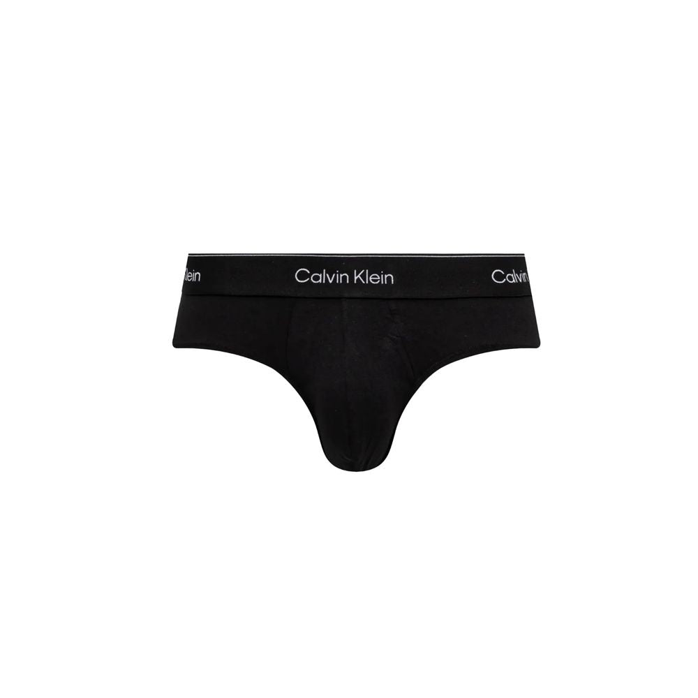 Calvin Klein Underwear Baumwollslips Schwarz-Weiß
