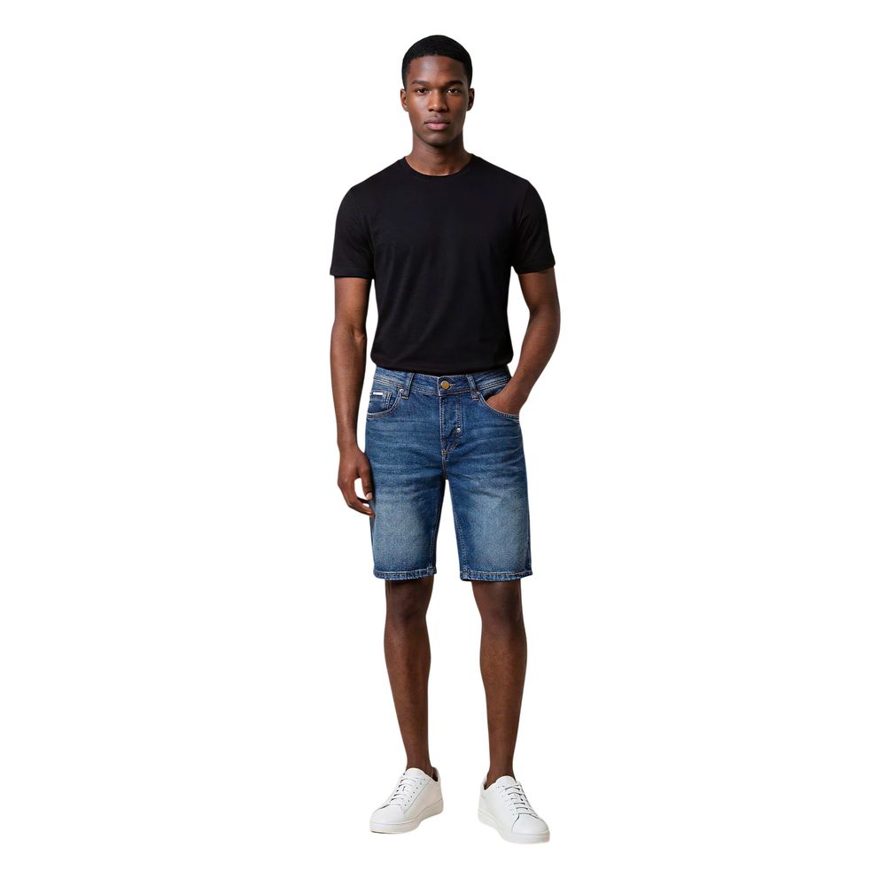 Antony Morato Bermuda-Shorts aus blauer Baumwolle
