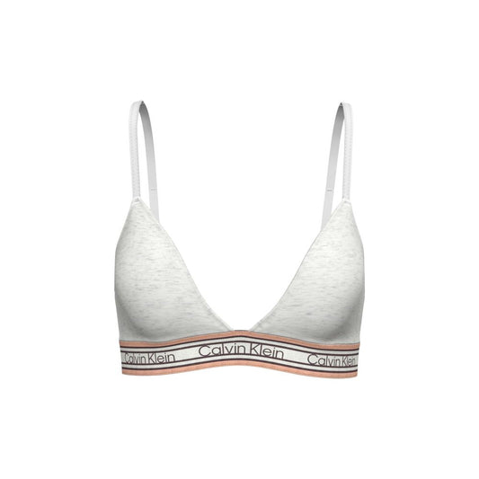 Calvin Klein Underwear Cream Cotton Bra