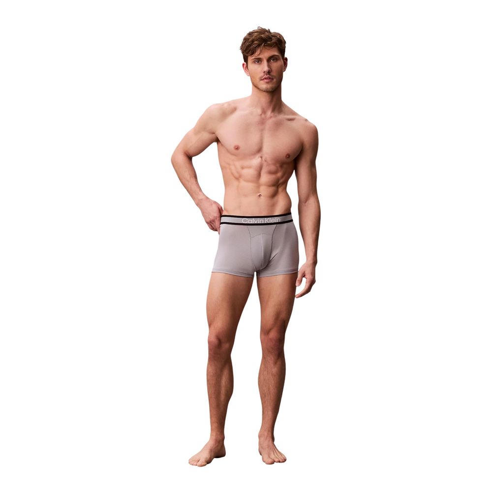 Calvin Klein Underwear Graue Boxershorts aus recyceltem Polyester