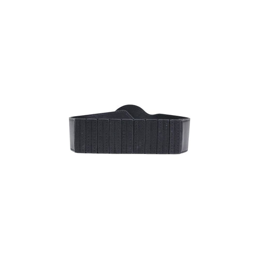 Morgan De Toi Black Polyethylene High-Waist Belt
