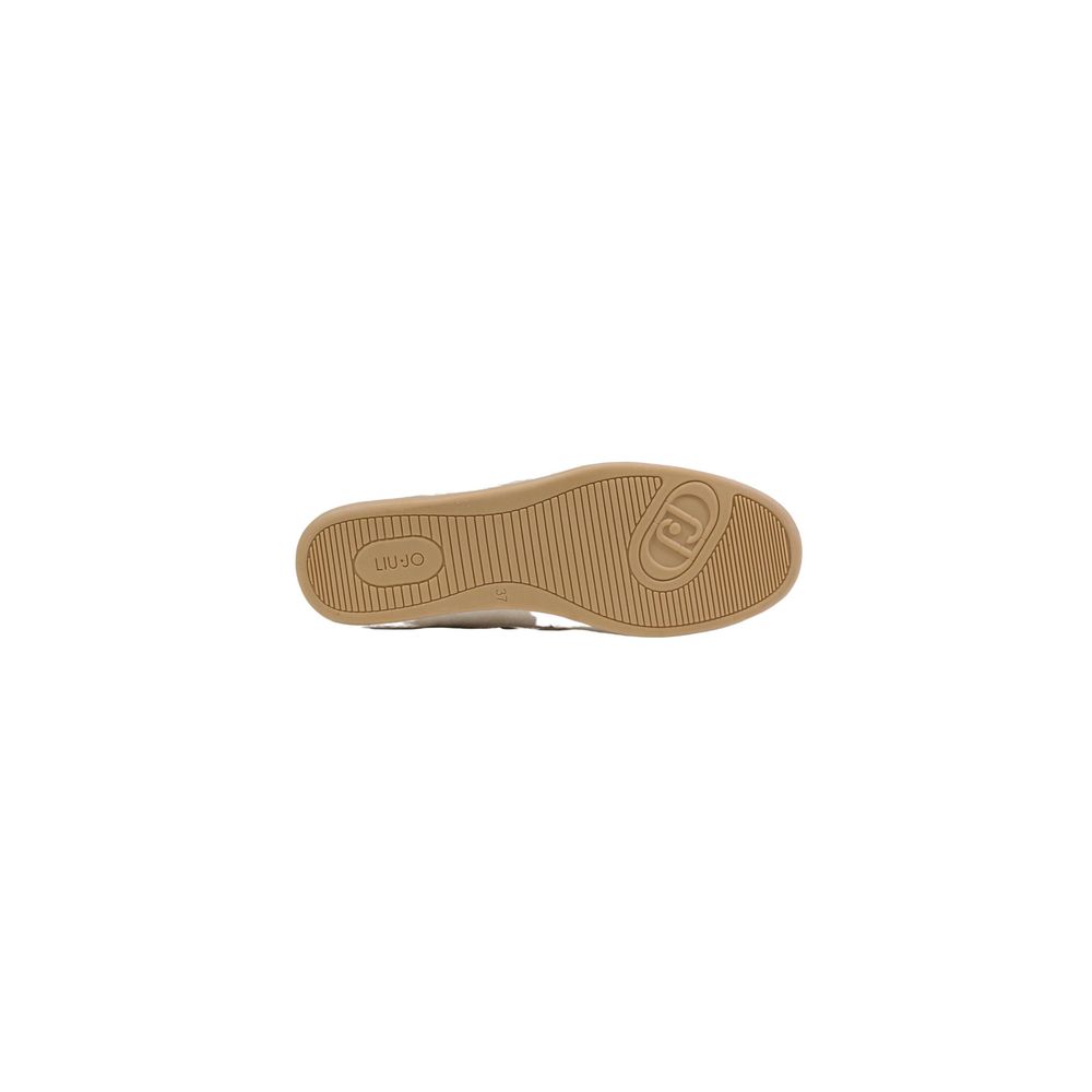 Liu Jo Beige Suede Leather Platform Pumps