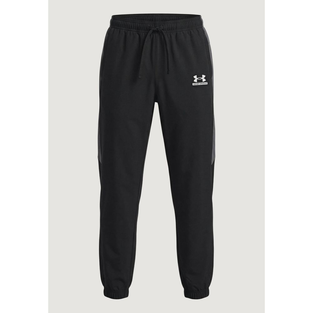Under Armour Schwarz-weiß Polyester Jogginghose