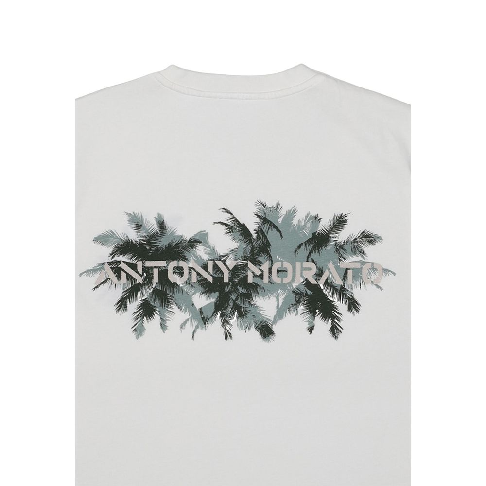Antony Morato Beige Cotton T-Shirt
