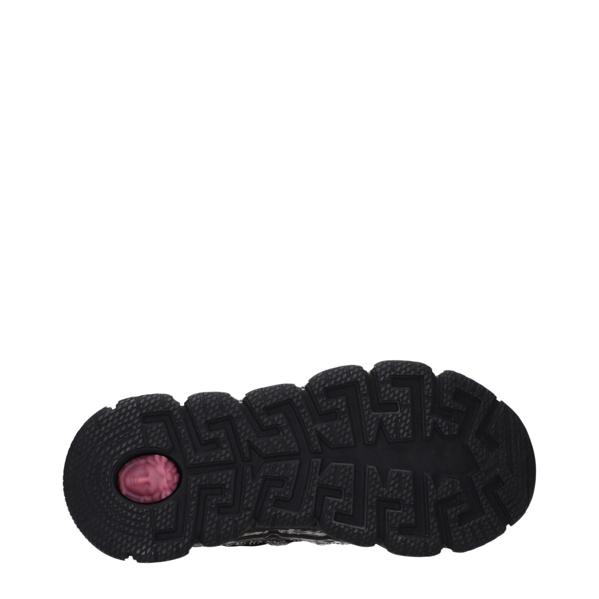 Versace Schwarze Turnschuhe aus Stoff