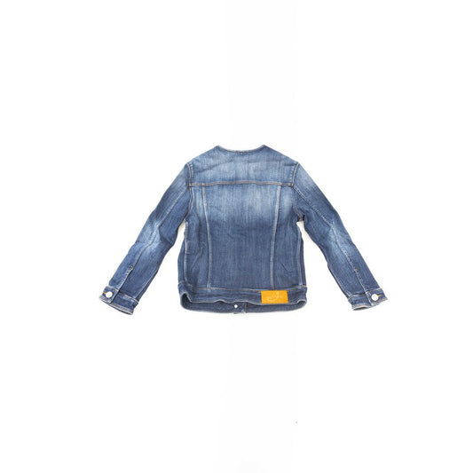 Jacob Cohen Blaue Baumwolljacke für Damen