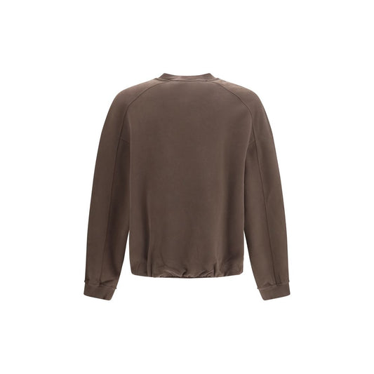 Jacquemus Brown Cotton Sweatshirt