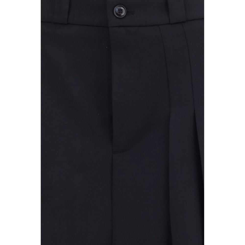 Our Legacy Black Wool Oves Aries Midi Skirt