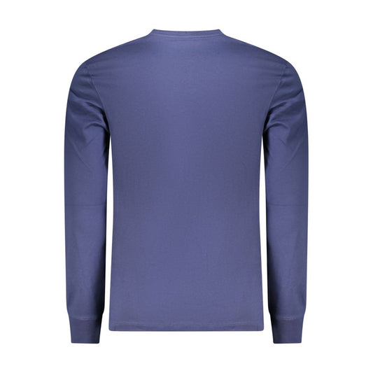 Timberland Blue Cotton Mens Tshirt