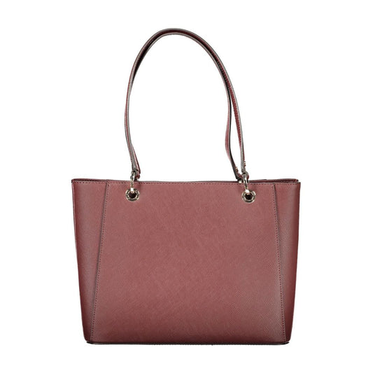 Guess Jeans Brown Polyethylene Handbag