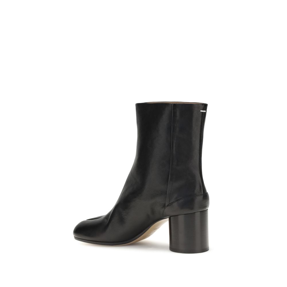 Maison Margiela Black Lamb Ovis Aries Ankle Boots