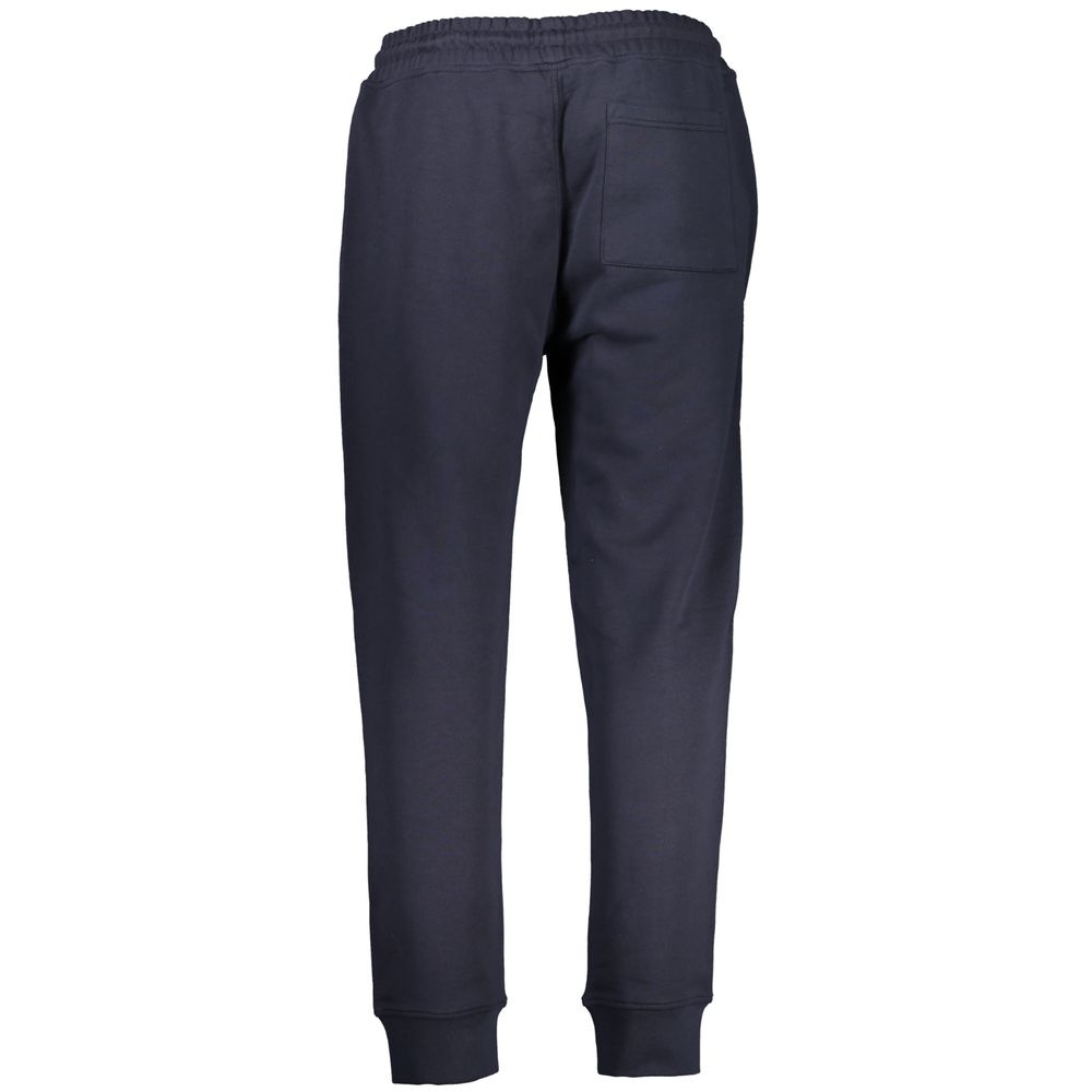K-WAY Blu Cotton Men's Track Pant