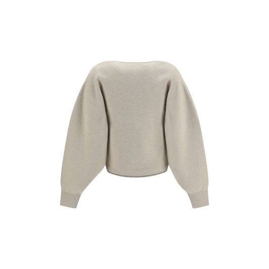 Jacquemus Beige Wool Oves Aries Cardigan