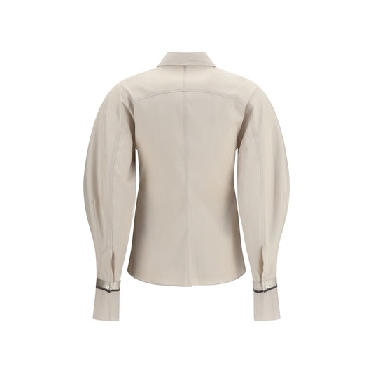 Brunello Cucinelli Beige Cotton Shirt
