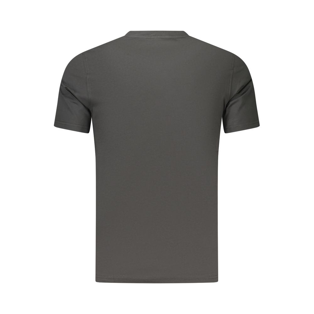 K-WAY Black Cotton Men's T-Shirt