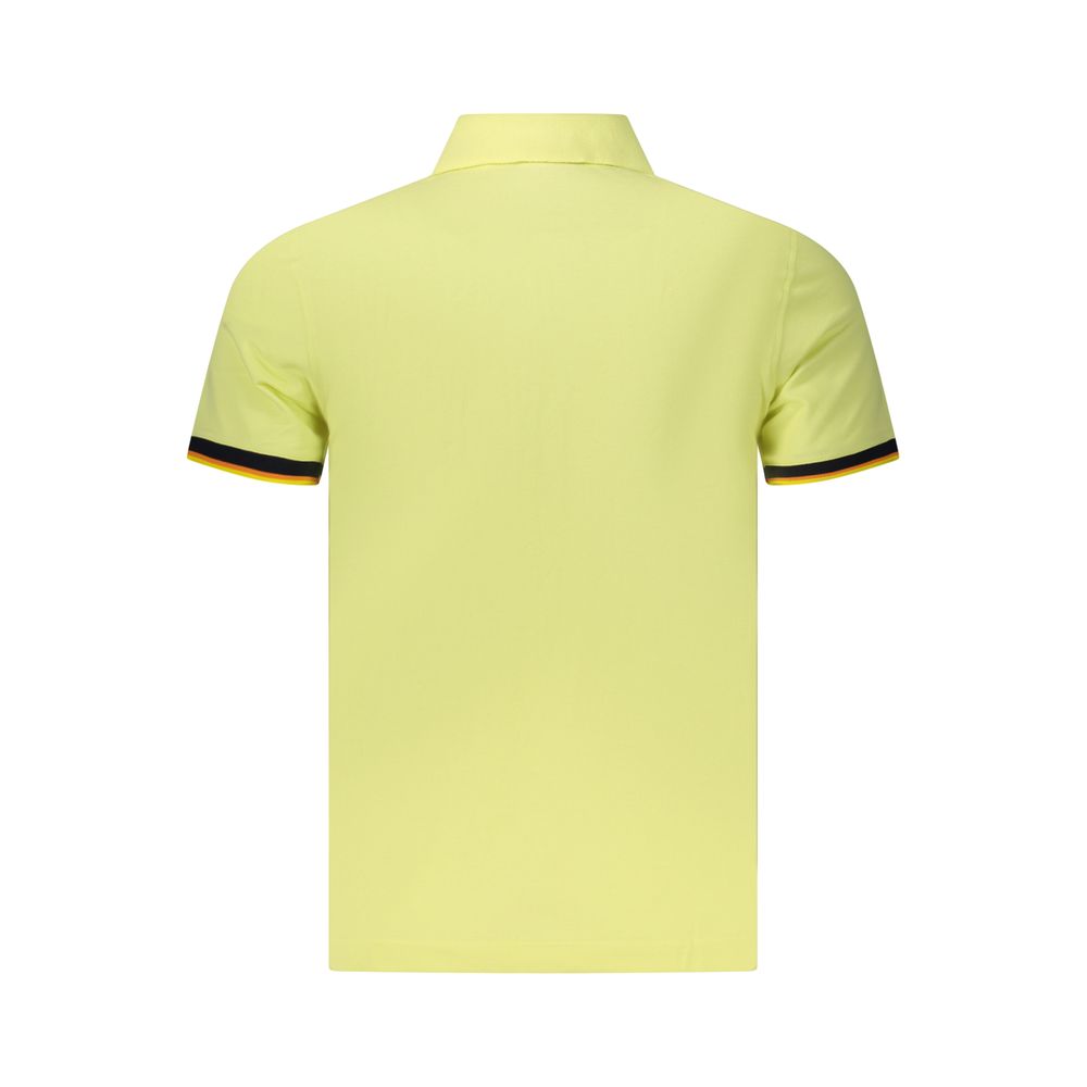 K-WAY Giallo Cotton Mens Polo