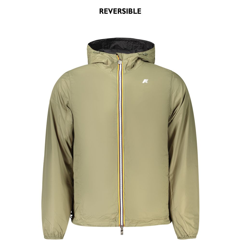 K-WAY Black Nylon Shell Jacket