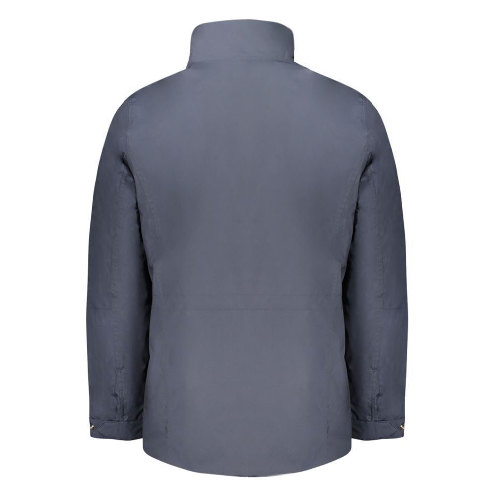 K-WAY Blue Polyester Men's Jacket